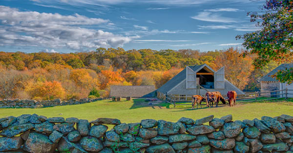 Brookside Farm Fall Art | Michael Blanchard Inspirational Photography - Crossroads Gallery