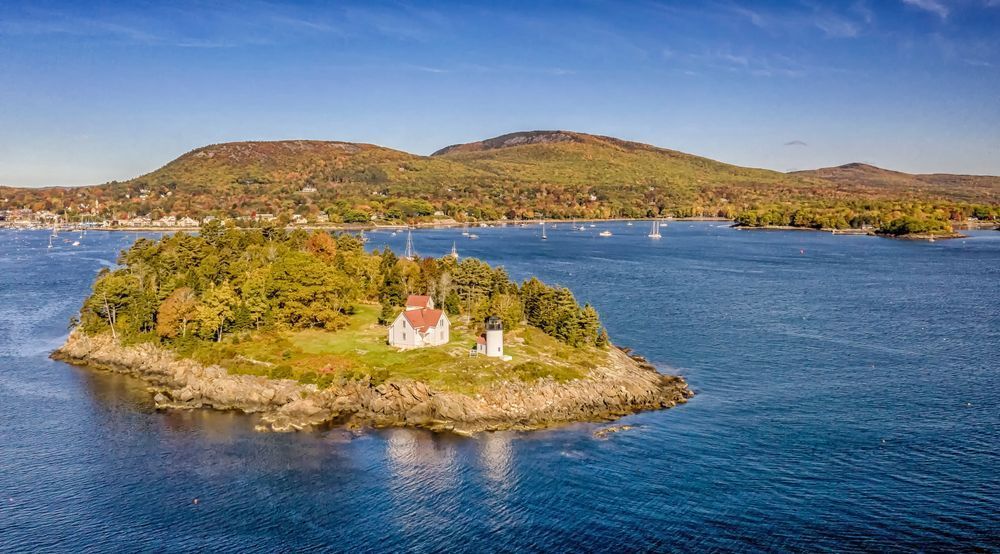 Curtis Light Camden Harbor Art | Michael Blanchard Inspirational Photography - Crossroads Gallery