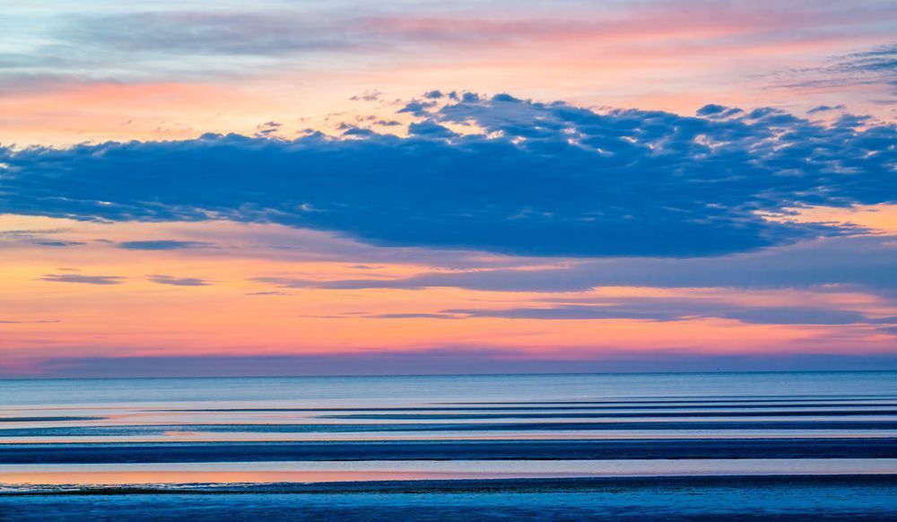 Crosby Landing Beach Pastel Sunset Art | Michael Blanchard Inspirational Photography - Crossroads Gallery