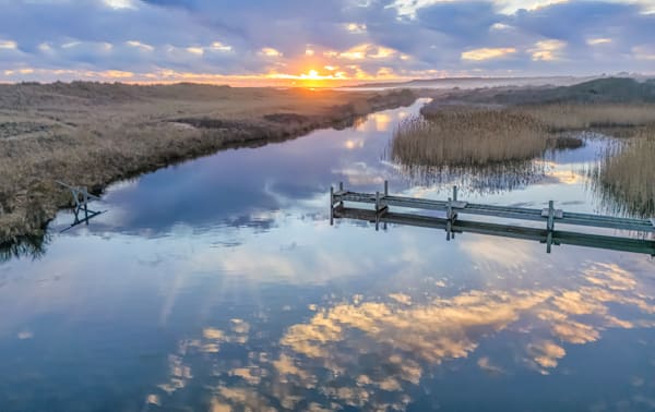 Chilmark Pond Dock Art | Michael Blanchard Inspirational Photography - Crossroads Gallery