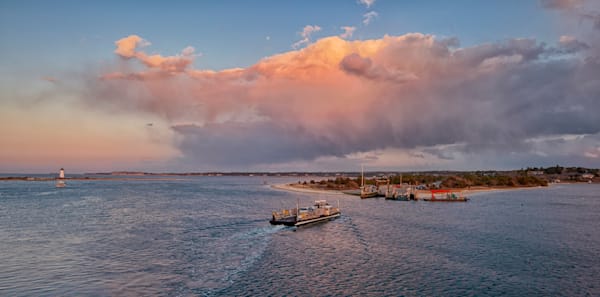 Chappy Ferry Clouds Art | Michael Blanchard Inspirational Photography - Crossroads Gallery