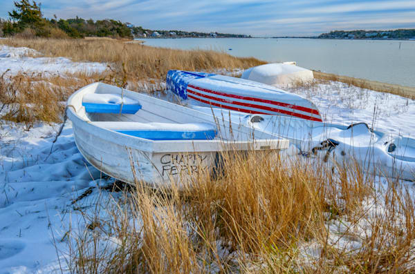 Chappy Snow Boats Art | Michael Blanchard Inspirational Photography - Crossroads Gallery