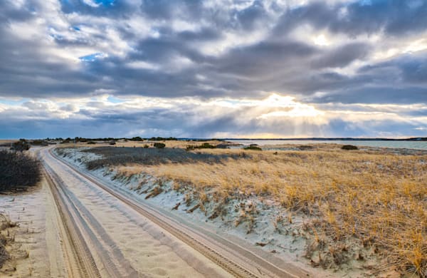 Chappy Trail And God Light Art | Michael Blanchard Inspirational Photography - Crossroads Gallery