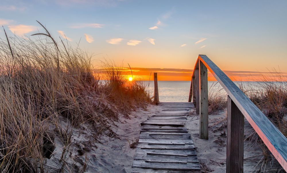 Aquinnah Stairway To Light Art | Michael Blanchard Inspirational Photography - Crossroads Gallery
