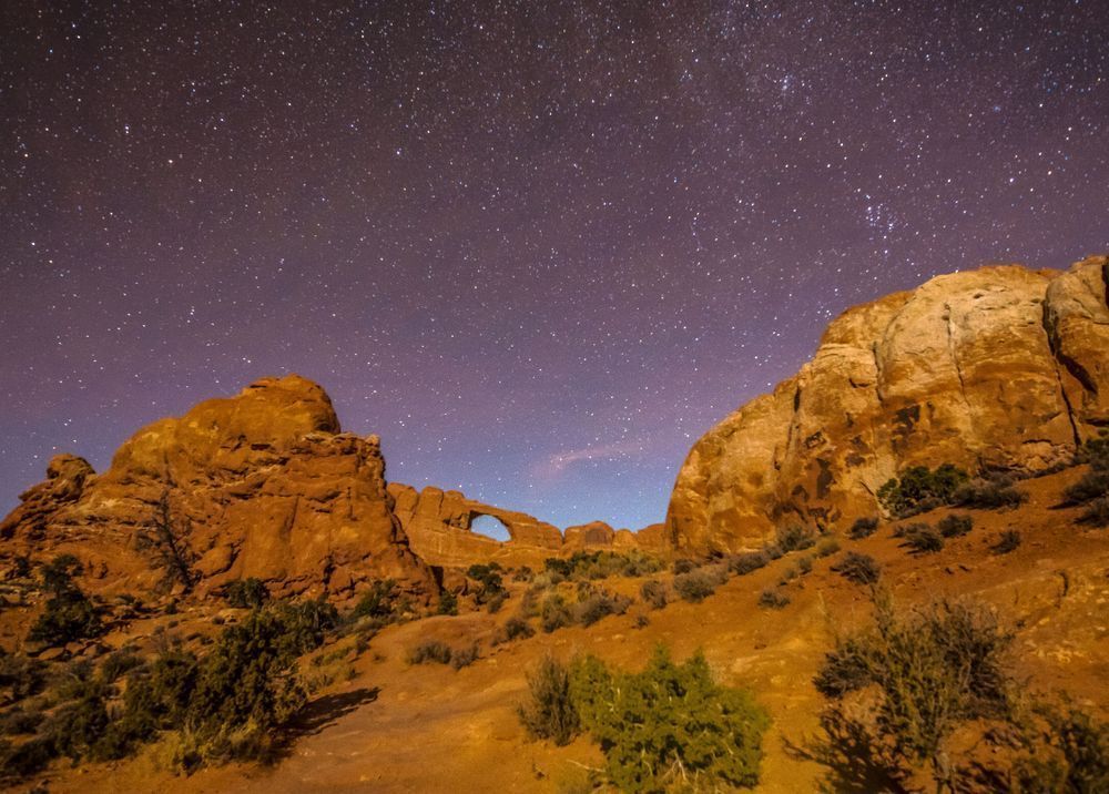 Arches Stary Night Art | Michael Blanchard Inspirational Photography - Crossroads Gallery