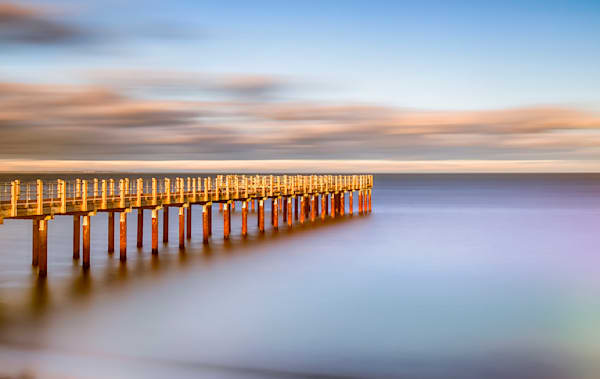 Fishing Pier Day Time Long Exposure Art | Michael Blanchard Inspirational Photography - Crossroads Gallery