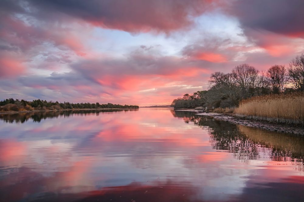 Great Tisbury Pond Reflections Art | Michael Blanchard Inspirational Photography - Crossroads Gallery