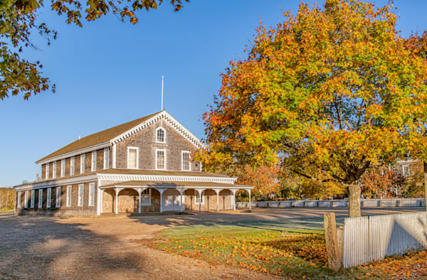 Grange Hall Fall Art | Michael Blanchard Inspirational Photography - Crossroads Gallery