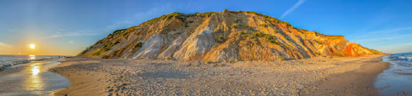 Gay Head Cliffs Panorama Art | Michael Blanchard Inspirational Photography - Crossroads Gallery