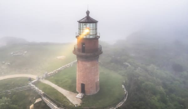 Gay Head Light Fog Art | Michael Blanchard Inspirational Photography - Crossroads Gallery