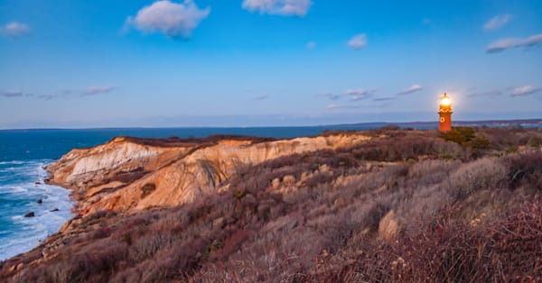 Gay Head Light December 2022. Art | Michael Blanchard Inspirational Photography - Crossroads Gallery