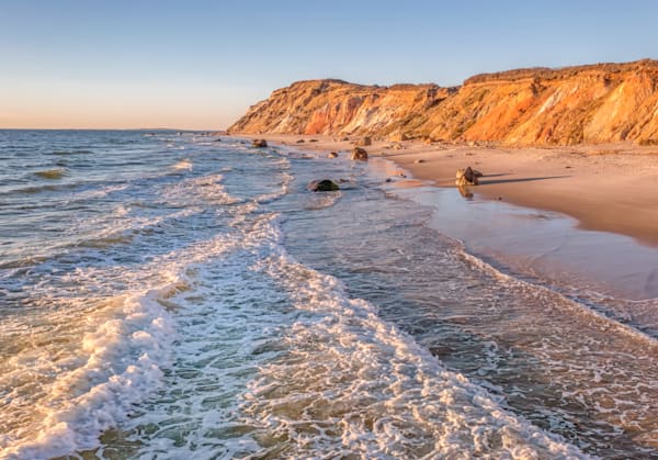 Gay Head Cliffs Water View Art | Michael Blanchard Inspirational Photography - Crossroads Gallery