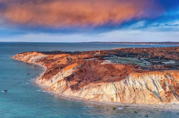 Gay Head Cliffs Spring Flyover Art | Michael Blanchard Inspirational Photography - Crossroads Gallery