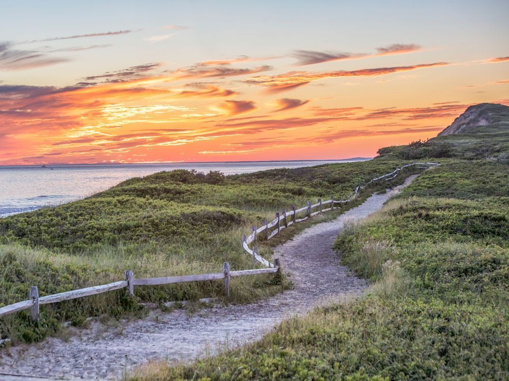 Gay Head Cliffs Path Art | Michael Blanchard Inspirational Photography - Crossroads Gallery