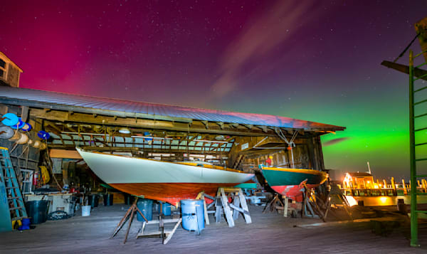 Gannon Benjamin Northern Lights 2025 Art | Michael Blanchard Inspirational Photography - Crossroads Gallery