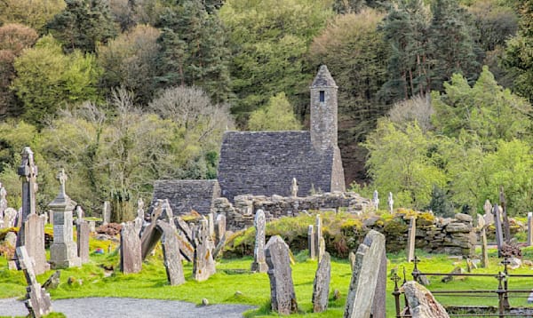 Glendalough Cemetary Art | Michael Blanchard Inspirational Photography - Crossroads Gallery