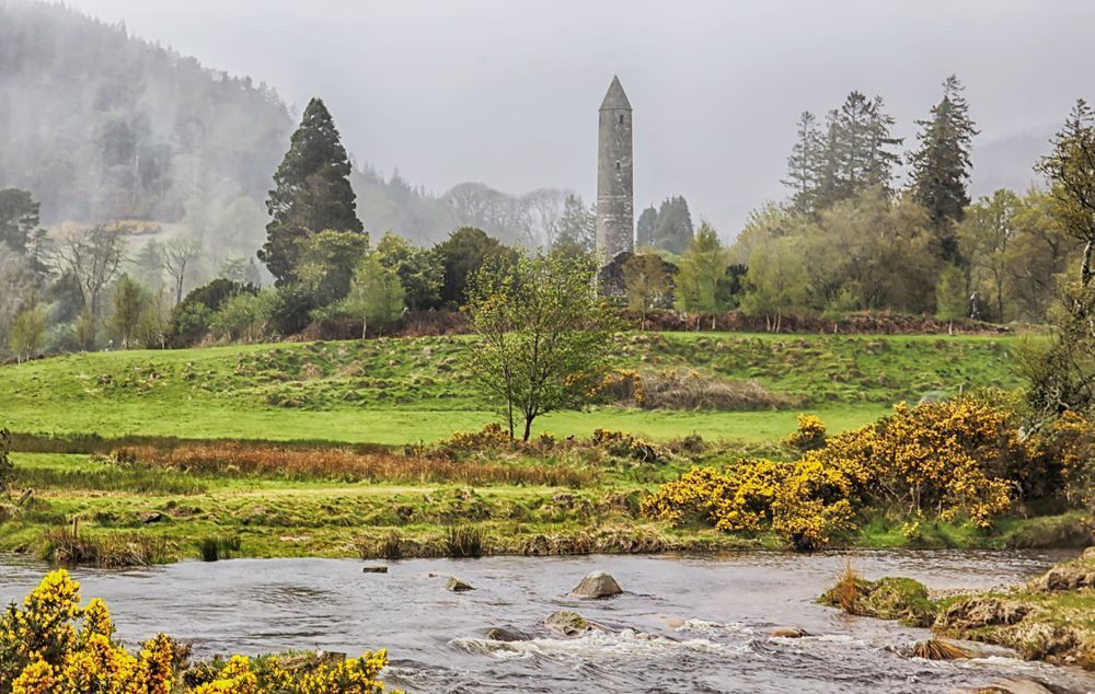Glendalough Rain Storm Art | Michael Blanchard Inspirational Photography - Crossroads Gallery