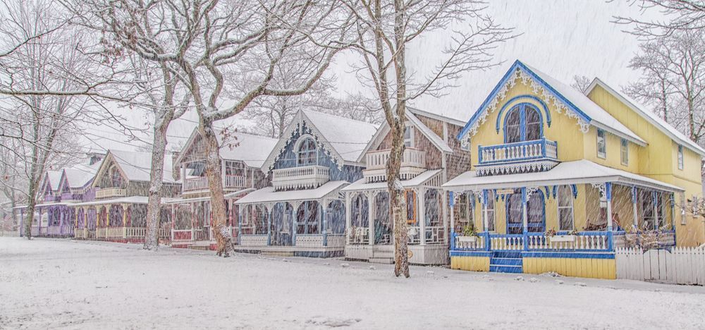 Gingerbread January Snow Art | Michael Blanchard Inspirational Photography - Crossroads Gallery