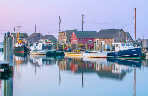 Menemsha Fall Reflections Art | Michael Blanchard Inspirational Photography - Crossroads Gallery