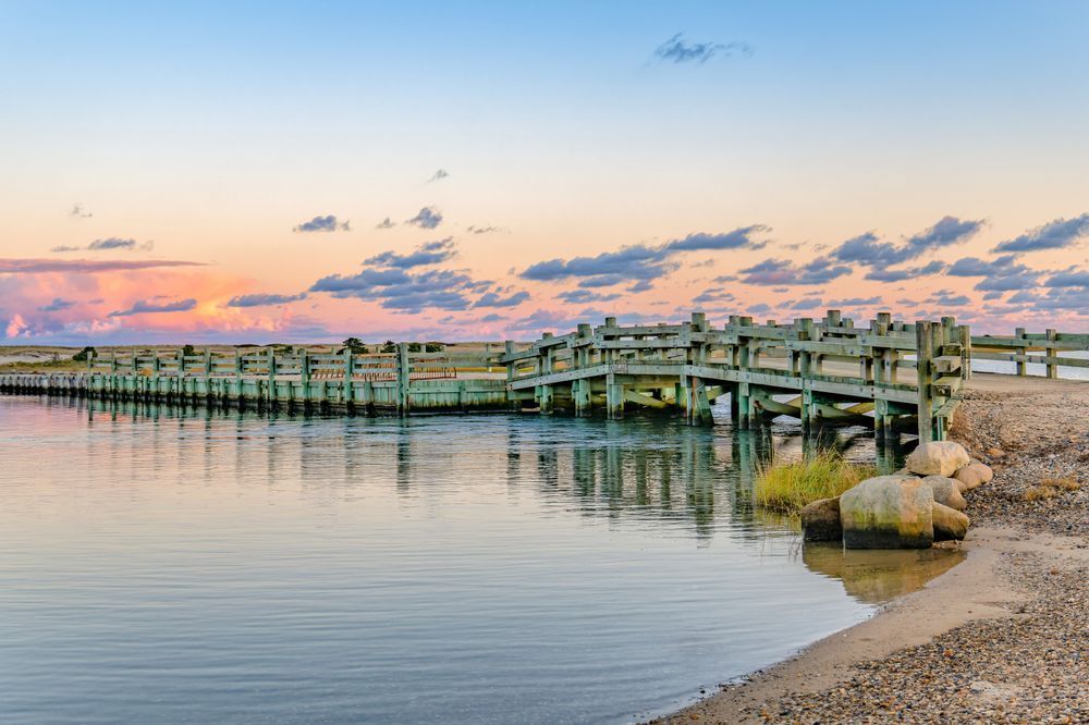 Dyke Bridge Fall Clouds Profile View Art | Michael Blanchard Inspirational Photography - Crossroads Gallery