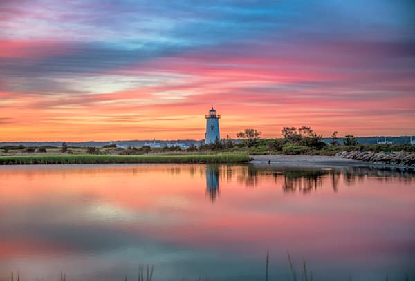 Edgartown Light Magenta Summer Morning Art | Michael Blanchard Inspirational Photography - Crossroads Gallery