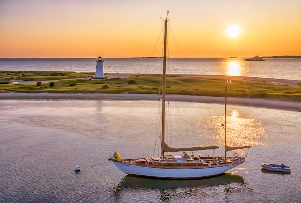 Edartown Harbor Summer Sunrise Art | Michael Blanchard Inspirational Photography - Crossroads Gallery