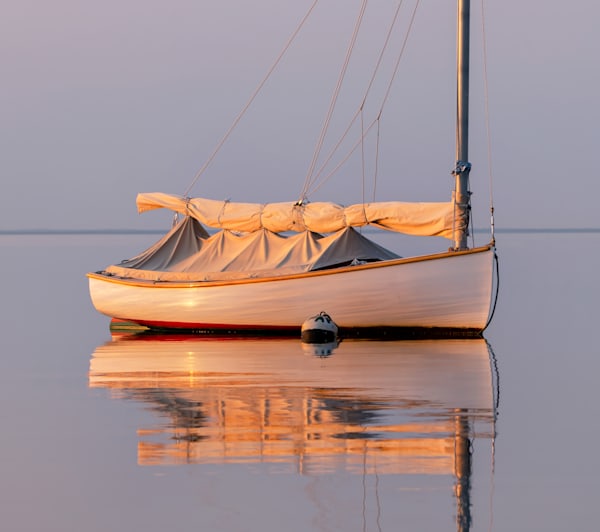 Eel Pond Sailboat Art | Michael Blanchard Inspirational Photography - Crossroads Gallery