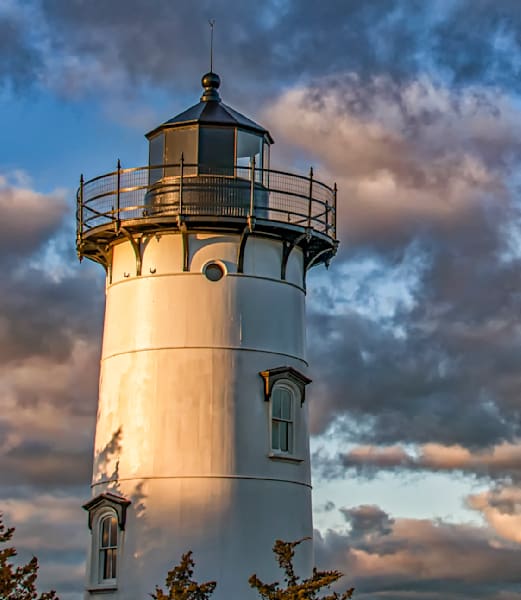 East Chop Light Winter Clouds Art | Michael Blanchard Inspirational Photography - Crossroads Gallery