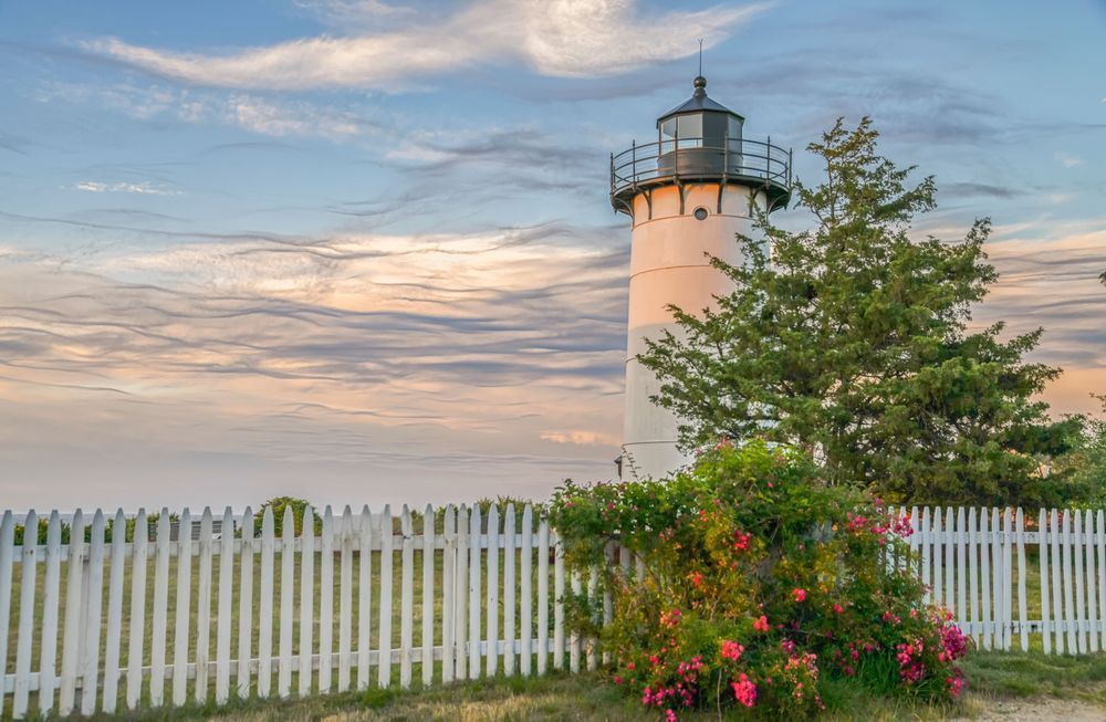 East Chop Light Whispy Clouds Art | Michael Blanchard Inspirational Photography - Crossroads Gallery