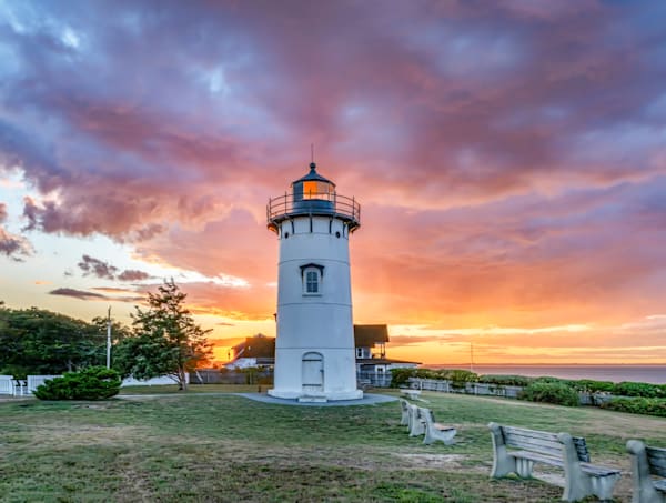 East Chop Late August Sunset 2025 Art | Michael Blanchard Inspirational Photography - Crossroads Gallery