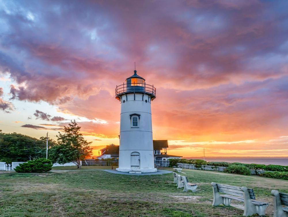East Chop Late August Sunset 2025 Art | Michael Blanchard Inspirational Photography - Crossroads Gallery