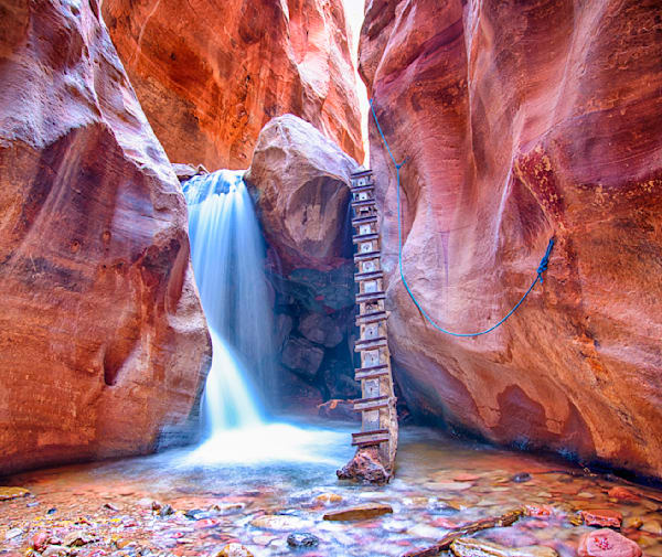 Kanarra Falls Zion Art | Michael Blanchard Inspirational Photography - Crossroads Gallery