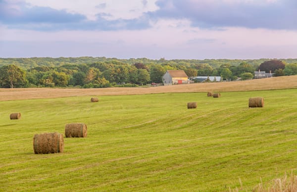 Kieth Farm Hay Bails Art | Michael Blanchard Inspirational Photography - Crossroads Gallery