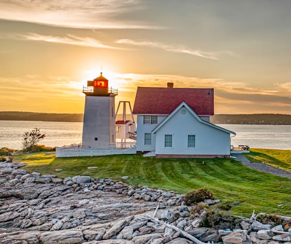 Hendricks Head Light Side View 2021 Art | Michael Blanchard Inspirational Photography - Crossroads Gallery
