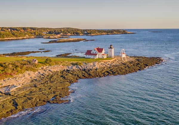 Hendricks Head Light Boothbay Art | Michael Blanchard Inspirational Photography - Crossroads Gallery