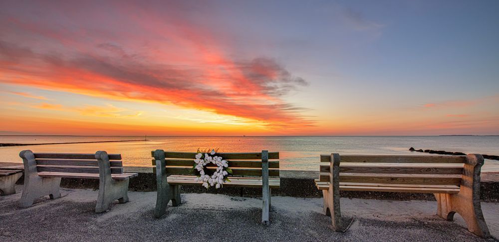 Inkwell Wreath Sunrise 2024 Art | Michael Blanchard Inspirational Photography - Crossroads Gallery
