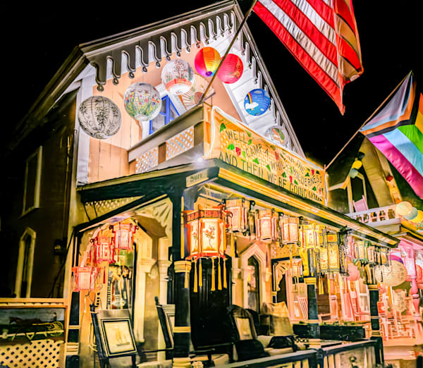 Oak Bluffs Illumination Night #5 Art | Michael Blanchard Inspirational Photography - Crossroads Gallery