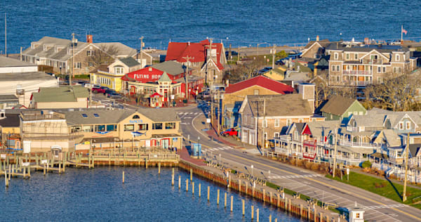 Oak Bluffs Carousel Aerial Art | Michael Blanchard Inspirational Photography - Crossroads Gallery