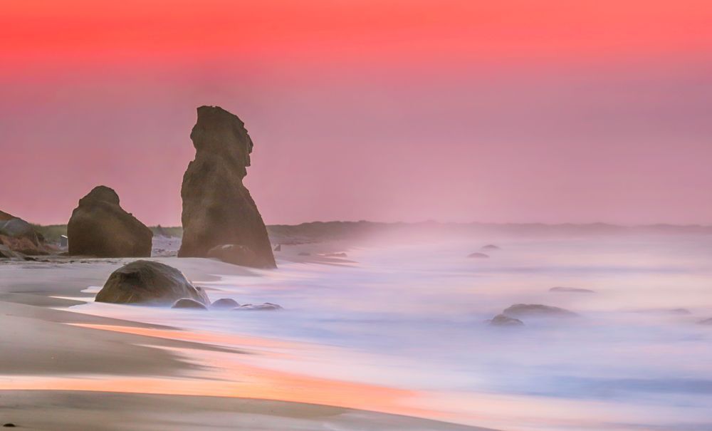Lucy Vincent Sunrise Surf Art | Michael Blanchard Inspirational Photography - Crossroads Gallery