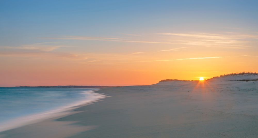 Long Point Soft Sunset Art | Michael Blanchard Inspirational Photography - Crossroads Gallery