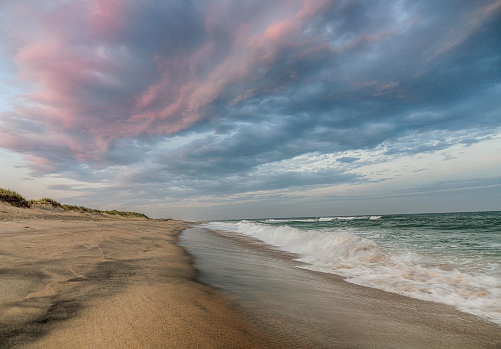 Long Point Magenta Clouds Art | Michael Blanchard Inspirational Photography - Crossroads Gallery