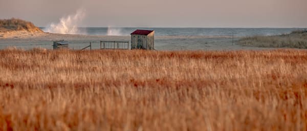 Long Point Fields And Waves Art | Michael Blanchard Inspirational Photography - Crossroads Gallery