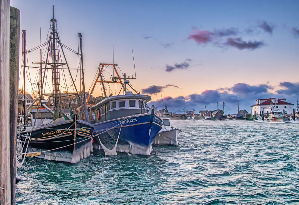 Menemsha Trawler Ice Art | Michael Blanchard Inspirational Photography - Crossroads Gallery