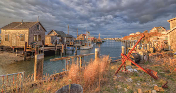 Menemsha Village Harbor Art | Michael Blanchard Inspirational Photography - Crossroads Gallery