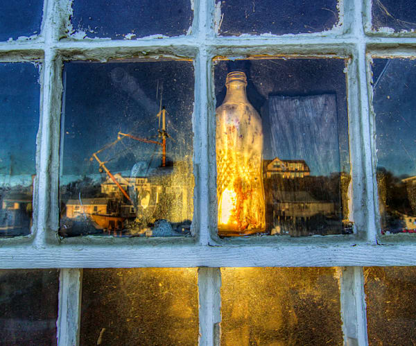 Menemsha Message In A Bottle Art | Michael Blanchard Inspirational Photography - Crossroads Gallery