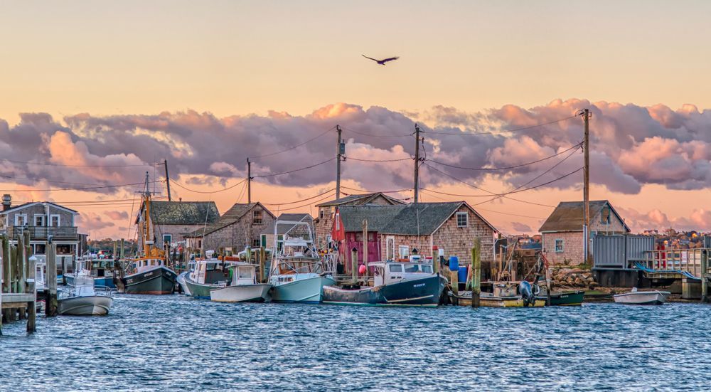 Menemsha Fall Morning Art | Michael Blanchard Inspirational Photography - Crossroads Gallery