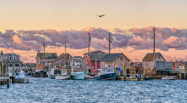 Menemsha Fall Morning Art | Michael Blanchard Inspirational Photography - Crossroads Gallery