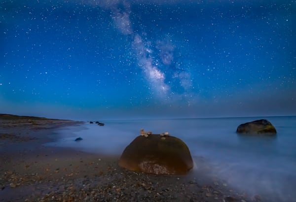Moshup Beach Milky Way Art | Michael Blanchard Inspirational Photography - Crossroads Gallery