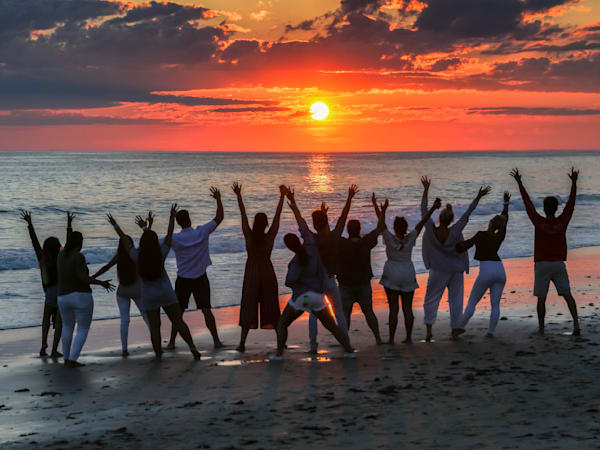 Moshup Beach Celebration Art | Michael Blanchard Inspirational Photography - Crossroads Gallery