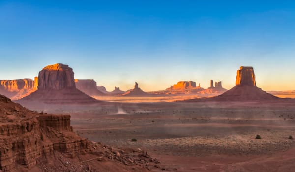 Monument Valley Basin Art | Michael Blanchard Inspirational Photography - Crossroads Gallery